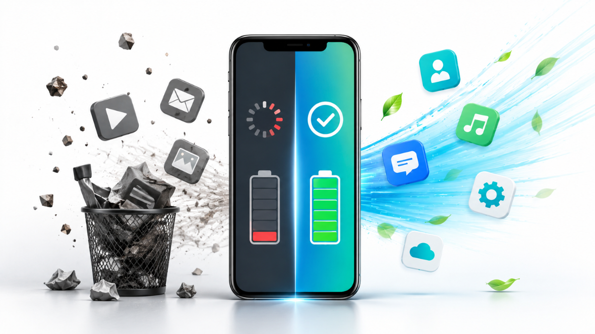 Android ফোনে storage cleanup ও app uninstall করার উপায়